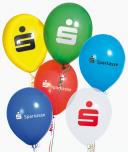 Luftballons mit Markenzeichen Sparkasse