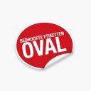 Bedruckte Etiketten - Ovale