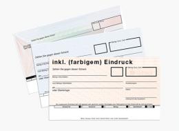 Kleiner Spendenscheck mit Eindruck