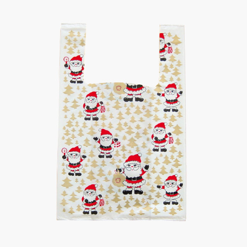 Folien Tragetasche mit \"Nikolaus\" Motiv