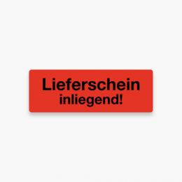 Lieferschein inliegend!