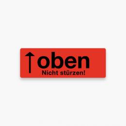 Oben - Nicht strzen!